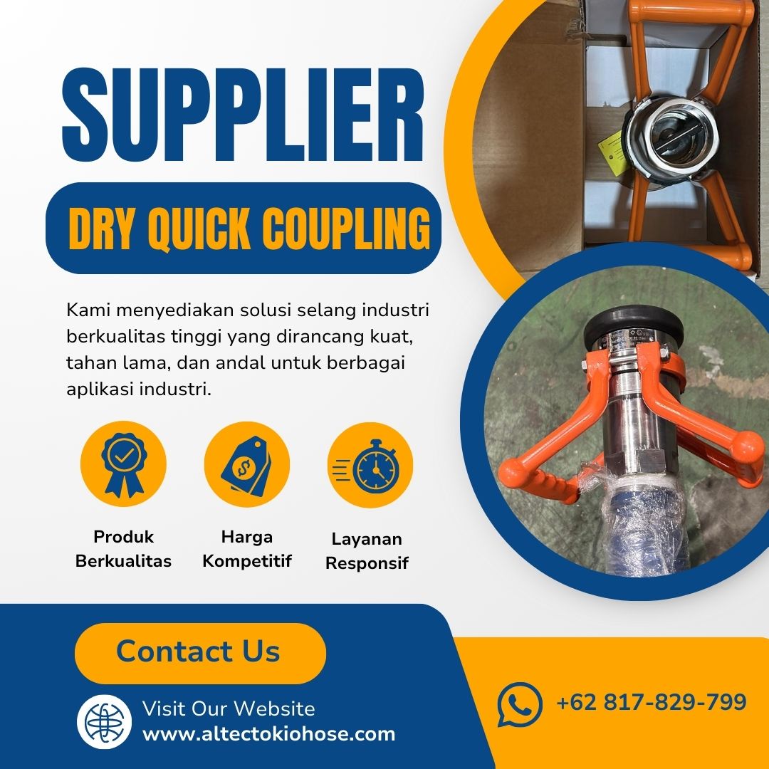 Supplier Dry Quick Coupling Tangerang Selatan
